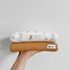 Set vải thông hơi hoạ tiết phối cùng cotton trơn 2 chiều quần áo, túi ngủ cho bé