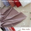 Vải cotton PC Hàn Quốc, 1m x 1m4, chất vừa, mềm mịn may hè thu cho mẹ và bé