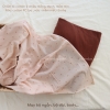 Set cotton thông hơi hoạ tiết + cotton 2 chiều màu xinh xắn cho bé yêu