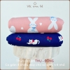 Vải cotton nhung 4 chiều Hàn Quốc, chất dày may quần áo thu đông cho bé