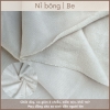 Nỉ bông may quần áo mùa đông, chất dày, mềm, co giãn 2 chiều, may cho sơ sinh  đến người lớn đều được