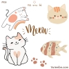Set hình ủi cho bé (Mã: MO1 - MO22)