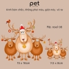 Hình ủi nhiệt, chủ đề noel