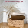 Vải thun cotton Single - cotto khô kẻ nâu  và nâu, vải dày dặn, may áo thun nam, nữ, gia đình,...