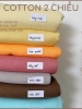 2C | Vải thun cotton màu trơn co giãn 2 chiều (BẢNG MÀU MỚI UPDATE), chất mỏng, mềm mịn may hè, thấm hút mồ hôi