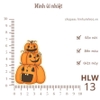 Hình ủi nhiệt - HALLOWEEN - ủi trang trí quần áo, trên các loại vải, bền màu, giặt máy vô tư