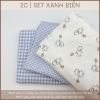 Set cotton 2 chiều HÈ THU - may quần áo, body, đầm váy,.... cho bé, bộ mặc nhà cho mẹ.