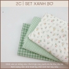 Set cotton 2 chiều HÈ THU - may quần áo, body, đầm váy,.... cho bé, bộ mặc nhà cho mẹ.
