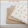 Set cotton 2 chiều HÈ THU - may quần áo, body, đầm váy,.... cho bé, bộ mặc nhà cho mẹ.