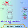 MÁ PHANH TRƯỚC KIA MORNING 2012-