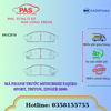 MÁ PHANH TRƯỚC MITSUBISHI PAJERO SPORT, TRITON, ZINGER 2008-