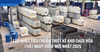 Cập nhật tiêu chuẩn thiết kế kho chứa hóa chất nguy hiểm mới nhất 2025