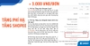 [Tin tức] Shopee tăng phí hạ tầng 3.000 VND/sản phẩm từ 01/07/2025