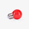 Bóng đèn LED BULB tròn 1W màu đỏ, Model: A45R/1W