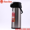 [Giá hủy diệt] [CHÍNH HÃNG] Phích nước Rạng Đông 2,5 lít, Inox cao cấp, bình thuỷ cần bơm pha cafe, Model RD 2545 ST1.E