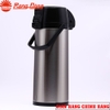 [Giá hủy diệt] [CHÍNH HÃNG] Phích nước Rạng Đông 2,5 lít, Inox cao cấp, bình thuỷ cần bơm pha cafe, Model RD 2545 ST1.E