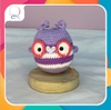 MEDIUM ANIMALS BIG EYES OWL-pink red