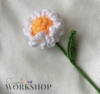 FLOWER BRANCHES 2 - 2 LAYERS DAISY-blue