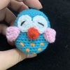 SMALL ANIMALS OWL-dark grey