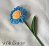 FLOWER BRANCHES 2 - NORMAL DAISY-blue