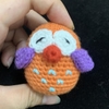 SMALL ANIMALS OWL-dark grey