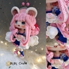 PURSE DOLLS PEACH