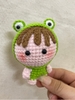 PIGGY & GIRLS-GIRL FROG HAT