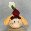 FRUIT GIRLS LONG EARS WITH DAISY-yellow