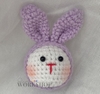 SMALL ANIMALS RABBIT HEAD-pink
