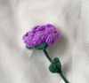FLOWER BRANCHES SMALL ROSE-dark purple