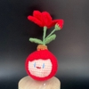 FRUIT GIRLS GIRL WITH PETAL TUPLIP-red