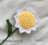 FLOWER BRANCHES 2 - SUNFLOWER-white