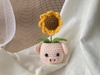 FLOWER POTS - PIG WITH SUNFLOWER
