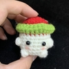 SMALL ANIMALS  LITTLE MUSHROOM-watermelon