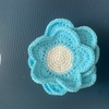 COASTERS - SIMPLE FLOWER-blue white