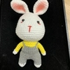 BIG ANIMALS FARMER RABBIT-red blue
