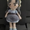 SUMMER DOLLS - AUTUM GIRL-grey dress