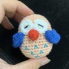 SMALL ANIMALS OWL-dark grey