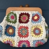 CROCHET BAGS - GRANNY SQUARE HANDLE 4