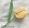 FLOWER BRANCHES PETAL TULIP-yellow