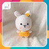LITTLE ANIMALS WHITE RABBIT -Yellow