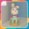 BIG ANIMALS FARMER RABBIT-red blue