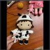 STUFFED TOY GIRLS COW GIRL
