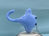 OCEAN SMALL STINGRAY FISH-green