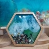 Resin lót ly đại dương
