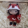 STUFFED TOY GIRLS FOX GIRL