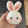 SMALL ANIMALS RABBIT HEAD-pink