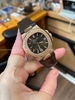 Chế tác đồng hồ Patek Philippe Nautilus Brown Dial 18K Rose Gold