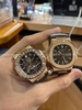 Chế tác đồng hồ Patek Philippe Nautilus vàng khối 