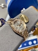Độ Vành Kim Cương Thiên Nhiên Đồng Hồ Rolex Day Date 118235